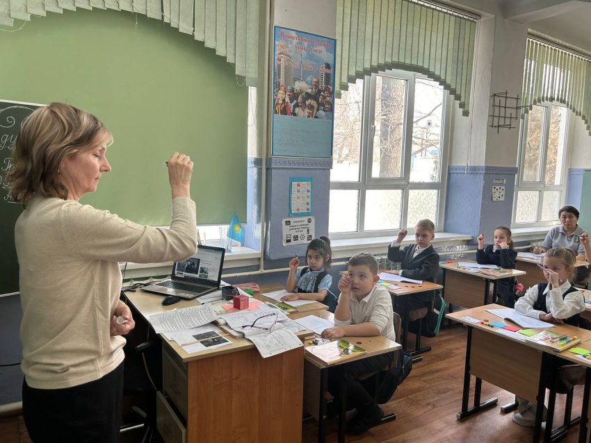 Открытый урок по предмету "Обучение грамоте"